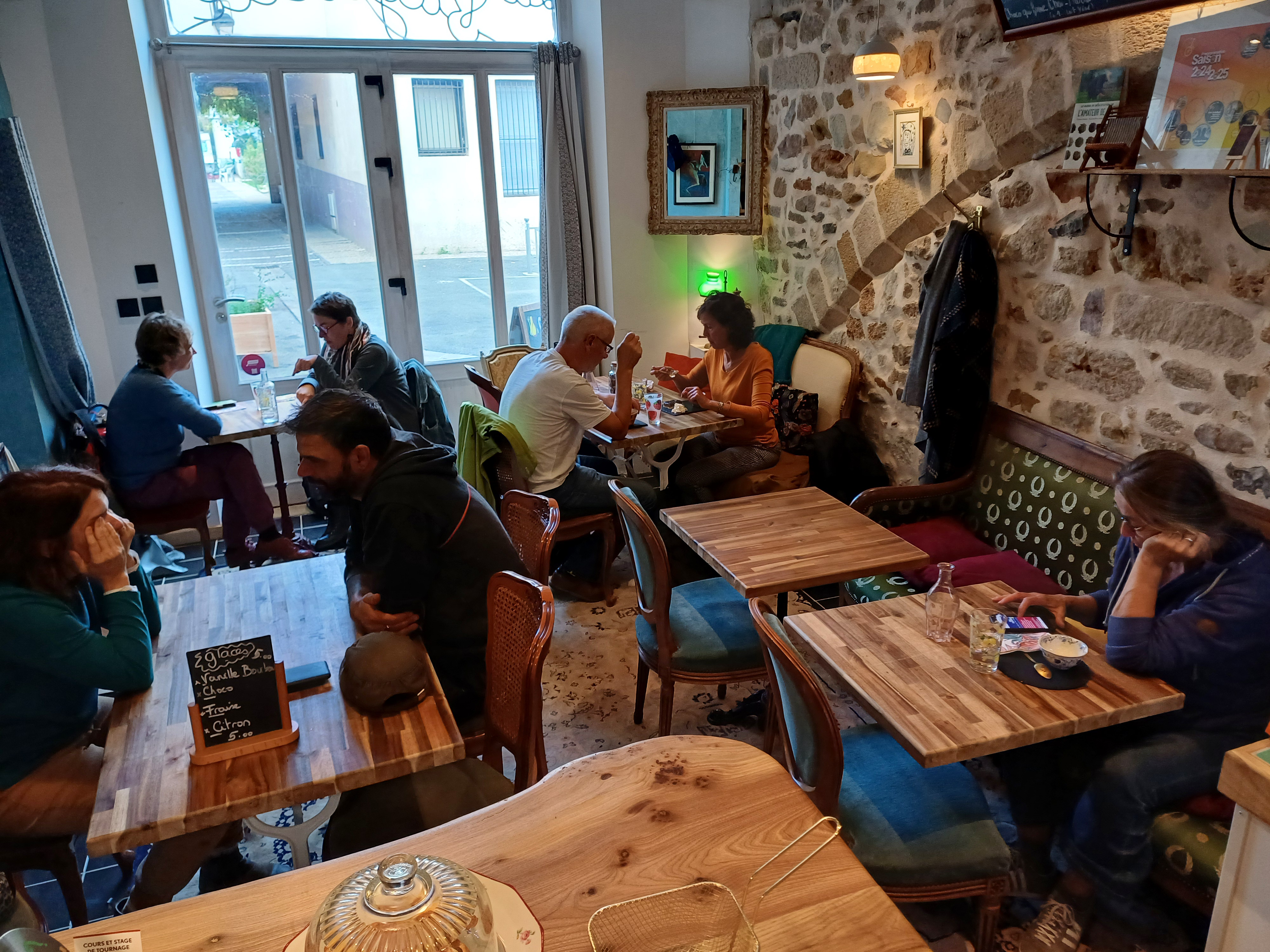 Le café de La Bicyclette