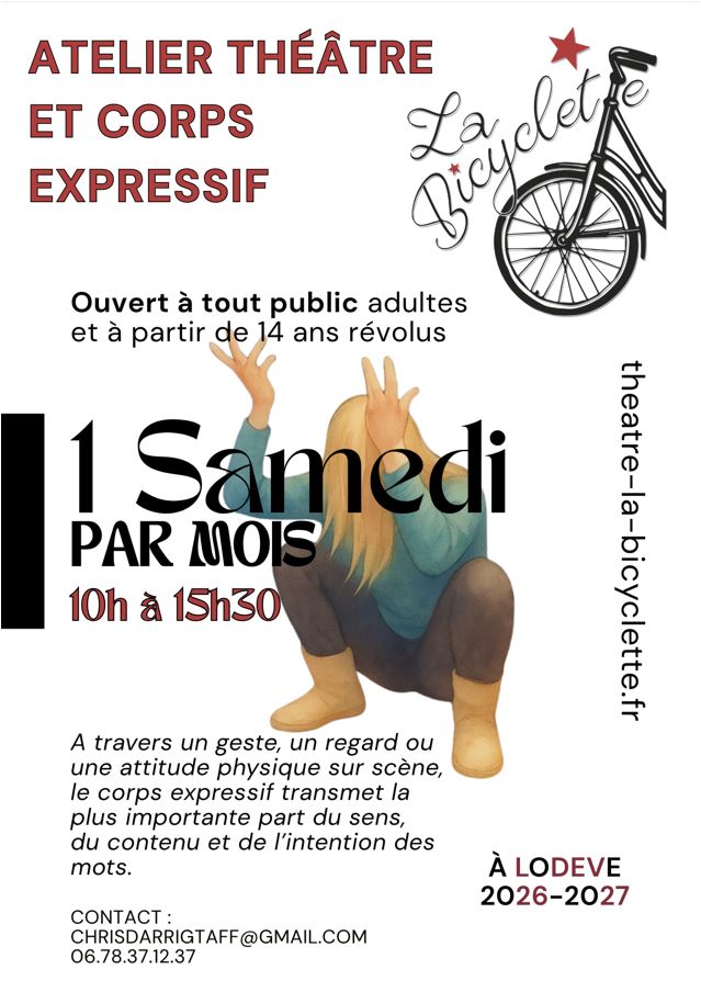 Atelier théâtre et corps expressif